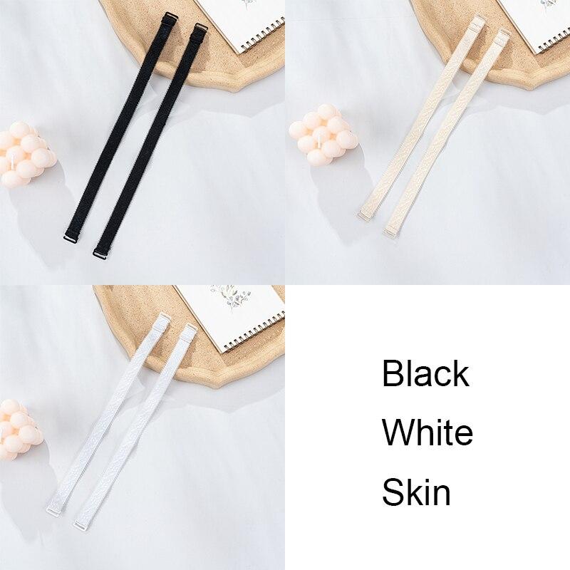 Сексуальные женские нескользящие бретели для бюстгальтера, аксессуары для женских бюстгальтеров, невидимые эластичные бретельки для бюстгальтера с двойными плечами