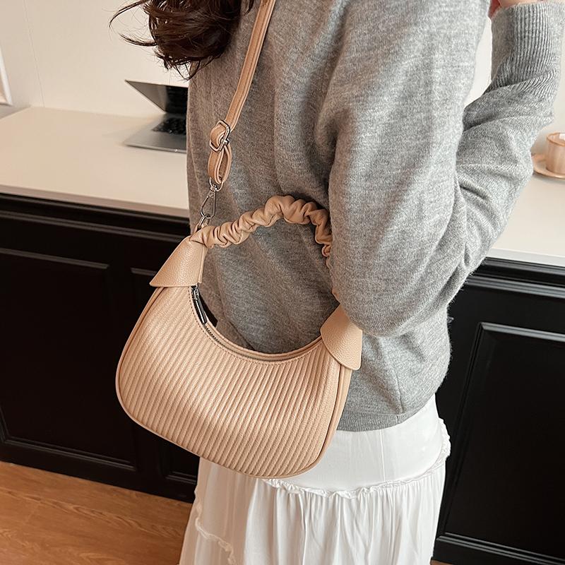 Wrinkle Design Tote Bag for Women Messenger Crossbody Bags for Women Shoulder Bags
