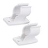 2pcs RV Awning Crank Holder Clip Plastic Awning Crank Rod Wall Mount Bracket for RV Camping Trailer Motorhome