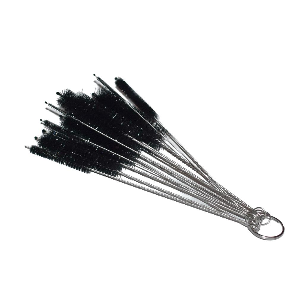 Zestaw szczotek do czyszczenia 13 szt - nylon, długość 200 mm.