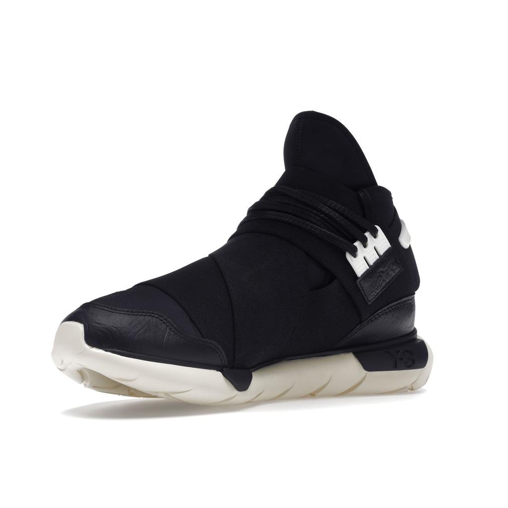 Adidas Y-3 Qasa High Black White Unisex Sneakers Flat-White B35673