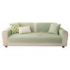 Cream Wind Ice Silk Sofa Cushion Summer 2025 New Mat Seat Cushion Fixed Non-slip Straight Row Summer Cover Towel
