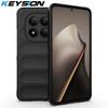 KEYSION Ударопрочный матовый чехол для телефона Redmi Note 15 Pro 4G 15 Pro+5G, противоскользящая мягкая силиконовая задняя крышка для телефона Redmi Note 15