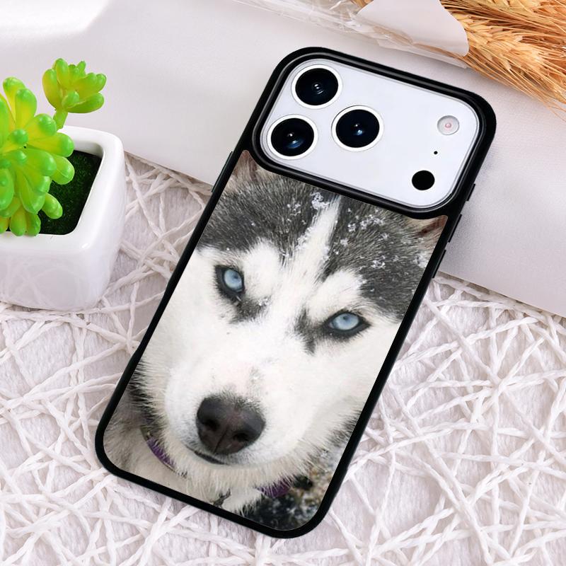 Siberian Husky Dog Shockproof Phone Case for iPhone 17 Air 16e 15 11 12 14 13 Pro Max Cover Coque