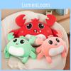 Cartoon Hairy Crab Plush Toy Stuffed Animal Doll Decorations Kids Gift Cute