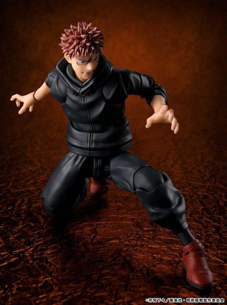 TAMASHII NATIONS Jujutsu Kaisen Юдзи Итадори 150 мм ПВХ АБС Окрашенная Фигурка Действия S.H.Figuarts -Сосуд Сукуны- Прибл.. &