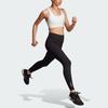 Adidas Леггинсы Ultimate Running 7/8 с однотонным логотипом женские черные HY2909
