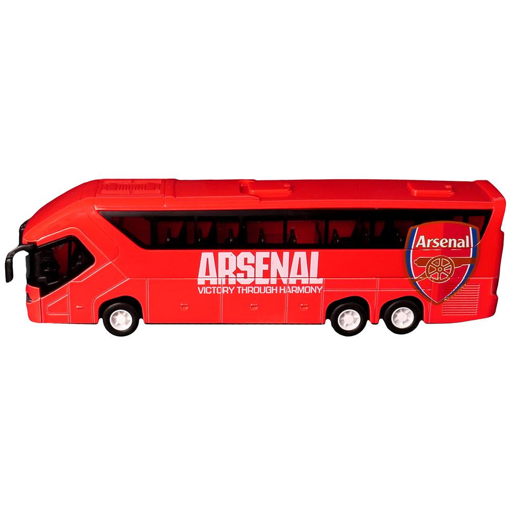 Arsenal FC Die Cast Team Toy Bus