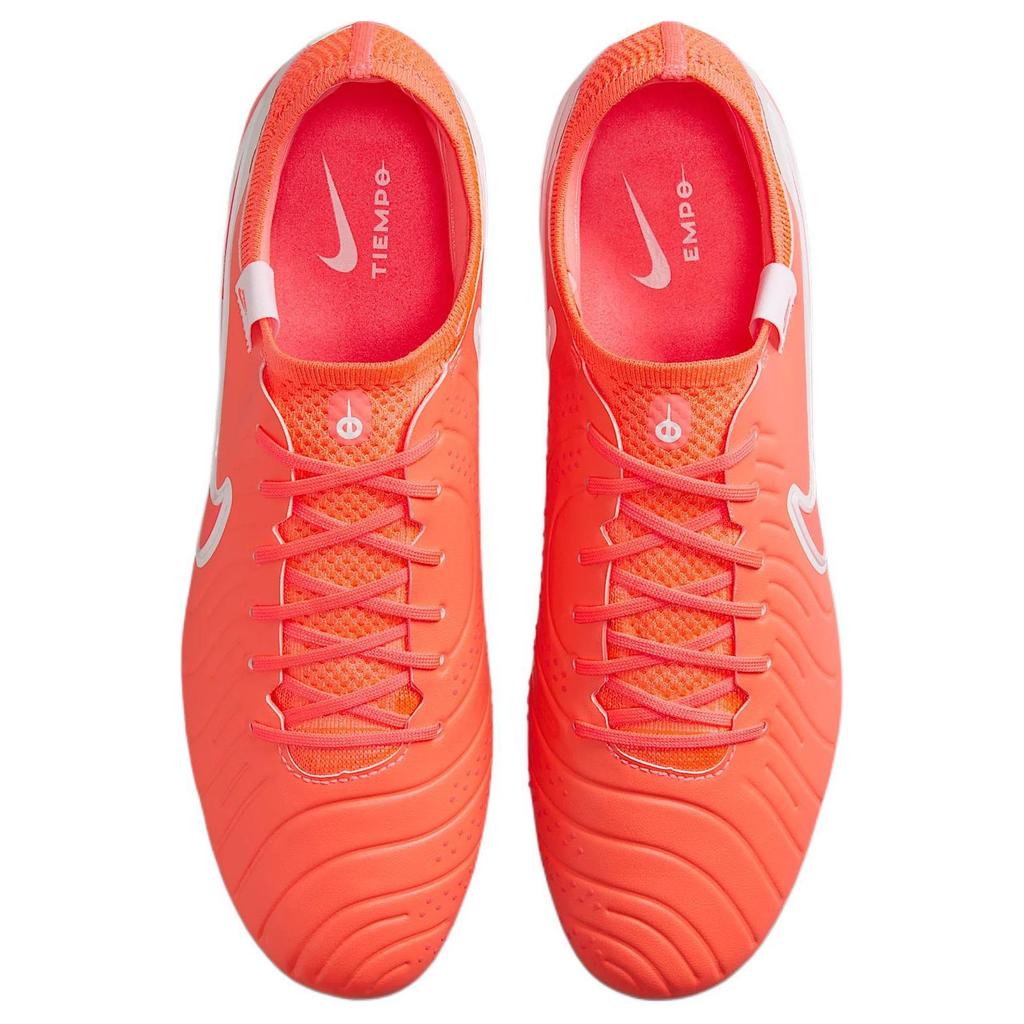 Nike Унисекс кроссовки Tiempo Legend 10 Elite SG Mad Energy Pack Горячая лава Белый DV4329-800
