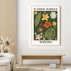 Abstract Flower Market Poster Flowers Matisse Print Market Matisse Floral Exhibition Picture Canvas Painting for Home Decor