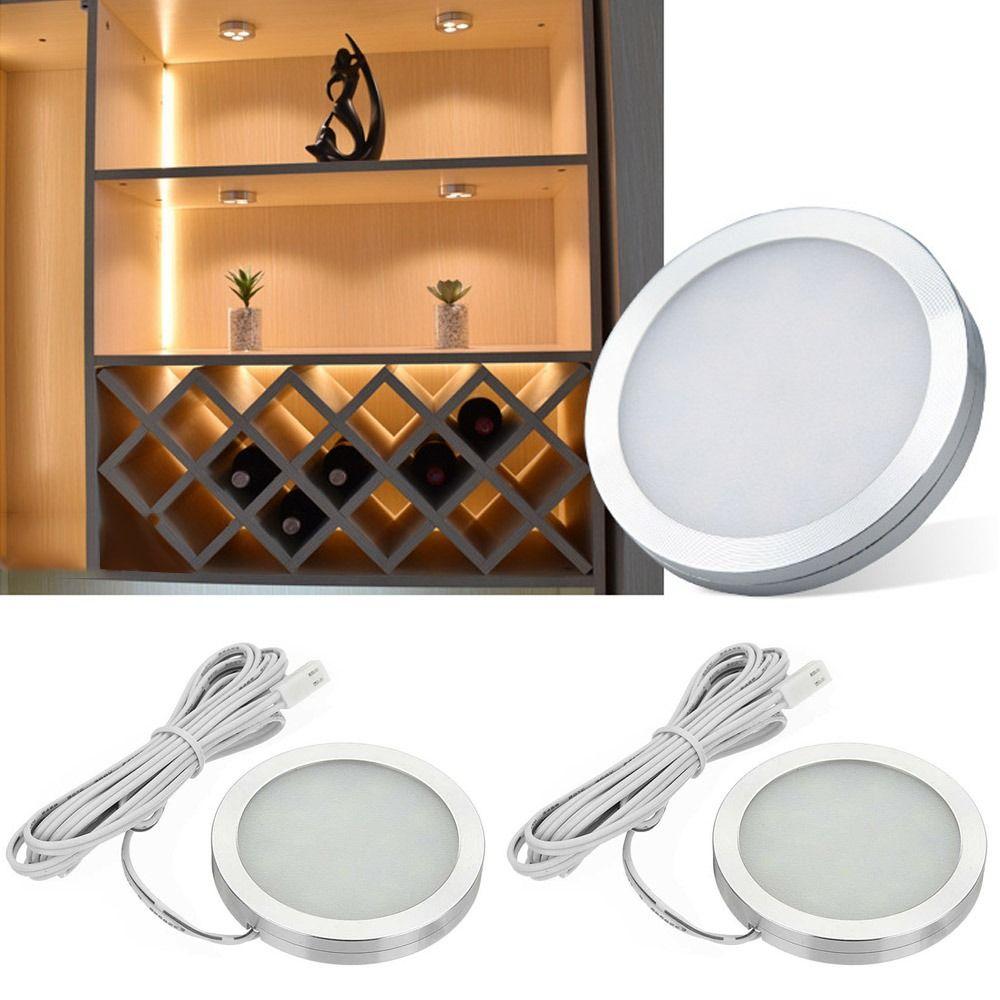 Плоская панель Сверхяркая 12В 21 светодиодная панель Даунлайт Светодиодный прожектор Потолочный светильник Круглый встраиваемый светильник