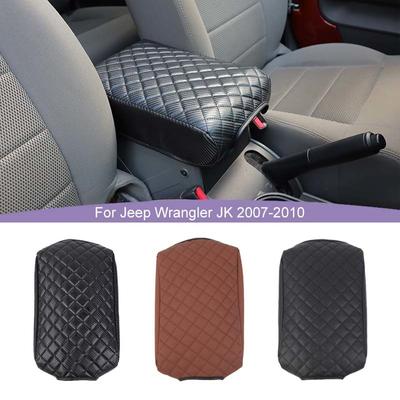 Накладка на подлокотник центральной консоли для Jeep Wrangler JK 2007-2010, аксессуары для салона автомобиля