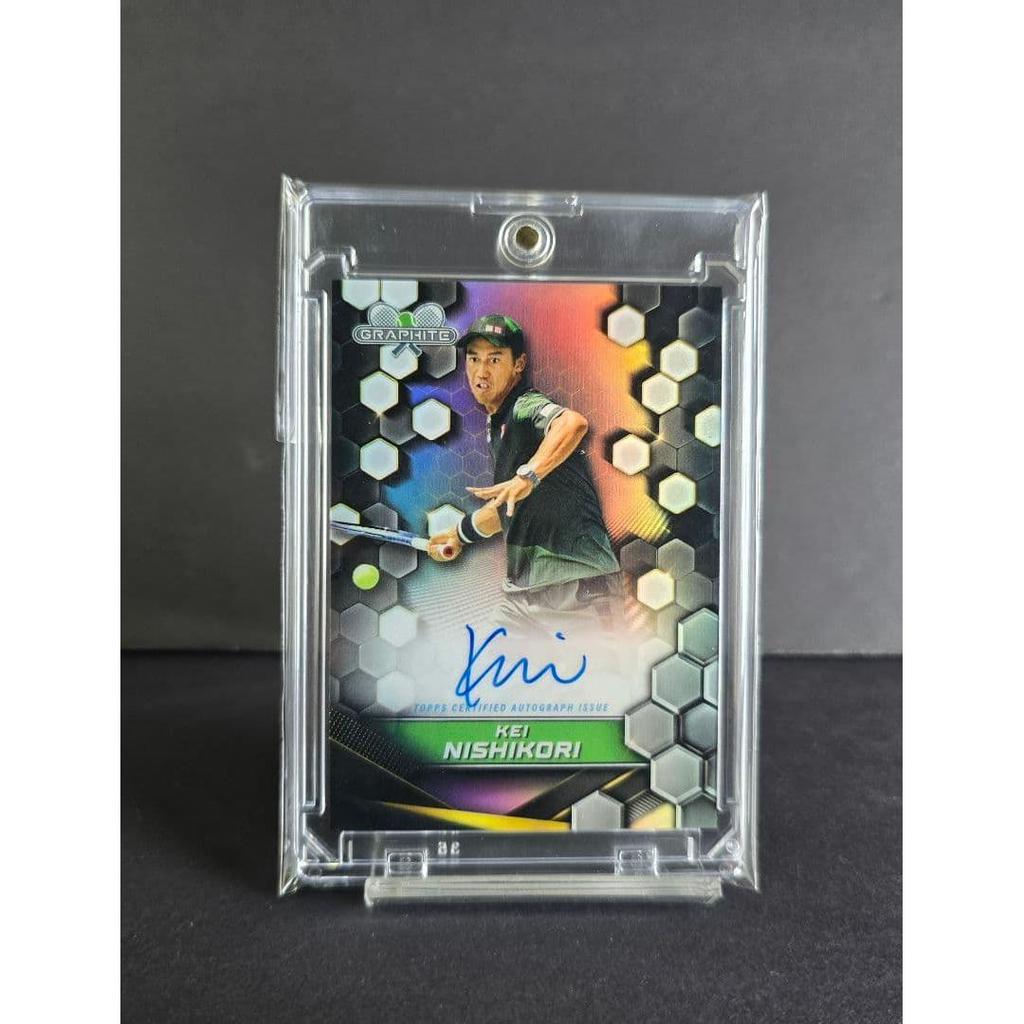 Used Topps Kei Nishikori Autograph TENNIS GRAPHITE auto