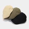 Classic British Style Cotton Newsboy Cap With Sun Protection For Men And Women