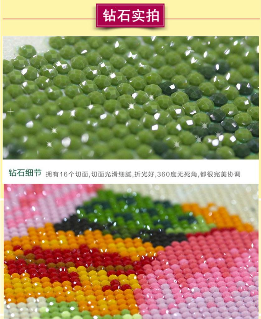 5D Diy Алмазная картина Набор Симпатичные животные Алмазная вышивка Мозаика крестиком Украшение для дома Подарок