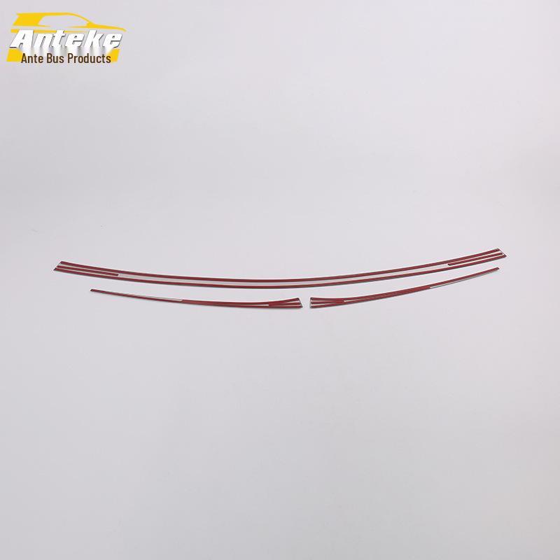 Front Bumper Bright Trim for Dongfeng Fengguang 19 IX5: Anti-Scratch Grille Lip Sticker