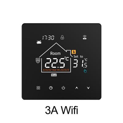 Программируемый WiFi-термостат для теплого пола с настраиваемой яркостью и точным контролем температуры