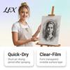Art Fixative Spray Spray, Smudge-Proof Protection, Quick-Drying Clear Coating, Non Yellowing, 3.4Oz Quick Drying Matte Anti Smudge for Pencil