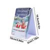 2025 Christmas Calendar Advent Countdown Calendar Tear Off 100 Days Home Decor Interactive Gifts Decorative Table Centerpieces