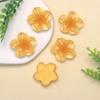 25mm Plumeria Resin Cabochons Flatback Charms Mini Hawaiian Flower for Jewelry Making, Scrapbooking, Phone Case Crafts, Slime