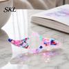 Reading Aid Tool Thumb Book Page Holder for Reading, Glitter Stone Piece Ring Holder, Opener Bookmark Students Lovers Clip