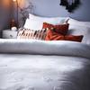 The Linen Yard Ghost Tufted Halloween Duvet Cover Set