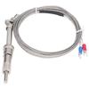 Compression Spring K Type Thermocouple Shielded Wire Temp Measuring Probe  Temperature Measuring
