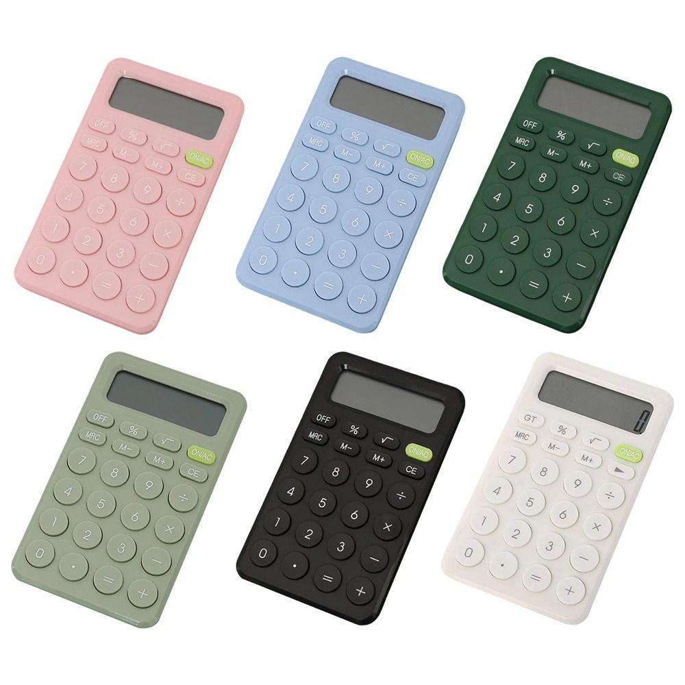 Stationery Big Button Mini Small Calculator Math Calculator Electronic Calculator Pocket Calculator