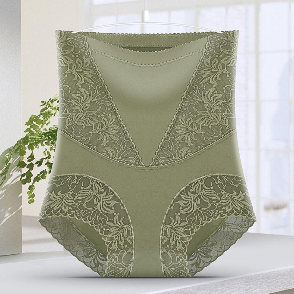 High Waist Slimming Shapewear Cotton Crotch Tummy Control Underpants Seamless Panties Women Women