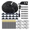 Drip Irrigation System Garden Watering System with 360 Degree Adjustable Nozzles Mist Irrigation System for Garden Yard Lawn Plants