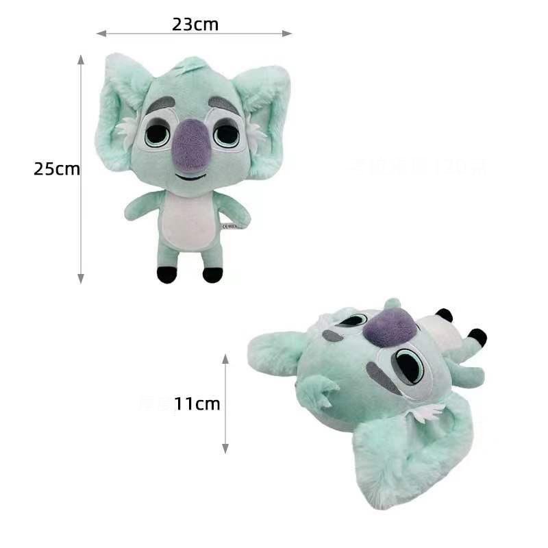 1/5pcs Back to the Outback Plush Toy Frank Voice Chaz Cartoon Stuffed Animal Plushie Soft Dolls PIllow Gifts for Fans Birthday