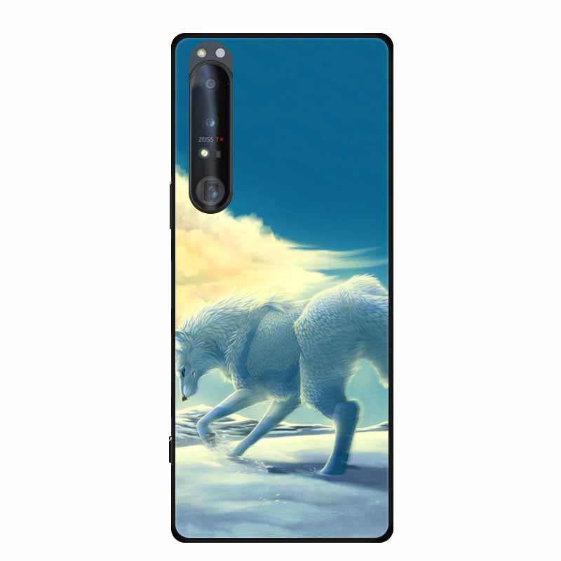 Крутой силиконовый чехол для Sony Xperia 1 V Чехол с принтом Модный мягкий задний чехол для Sony Xperia 1V Чехол Защитные мультяшные оболочки