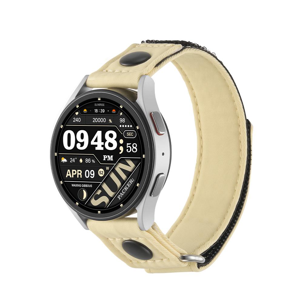 Ремешок Taimpeullig Packer для Apple Watch 6 Se2 Ultra 6, Совместимый ремешок для Galaxy Watch 6 - Ванильный