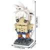 MOOXI Dragon Anime Brickheadzed Figure Scene Adult Building Blocks Set MOC Brick Model Kit DIY Diorama Toy For Kid Boy Girl Gift