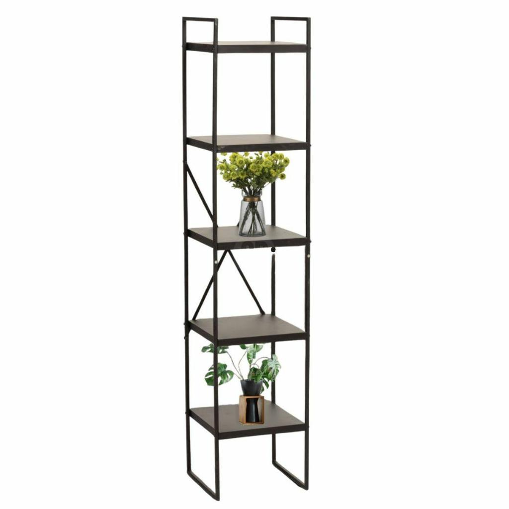 Metalowy Regał Stojący 5-Poziomowy H130 Cm