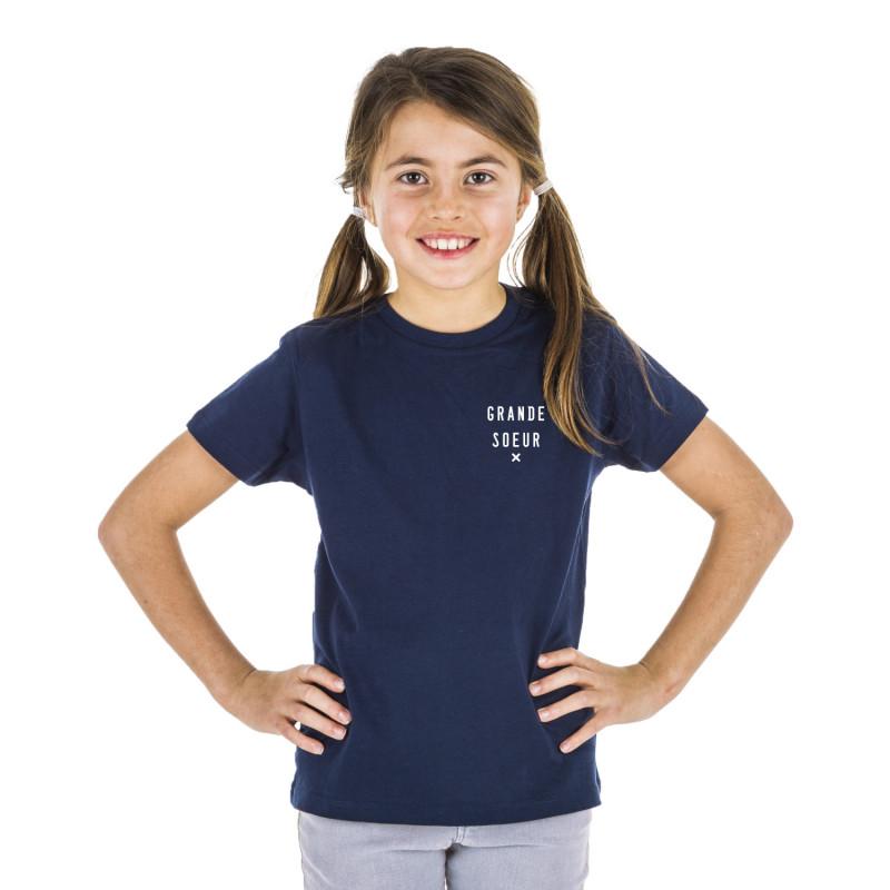 Kids Tshirt BIG SISTER X HEART WAF