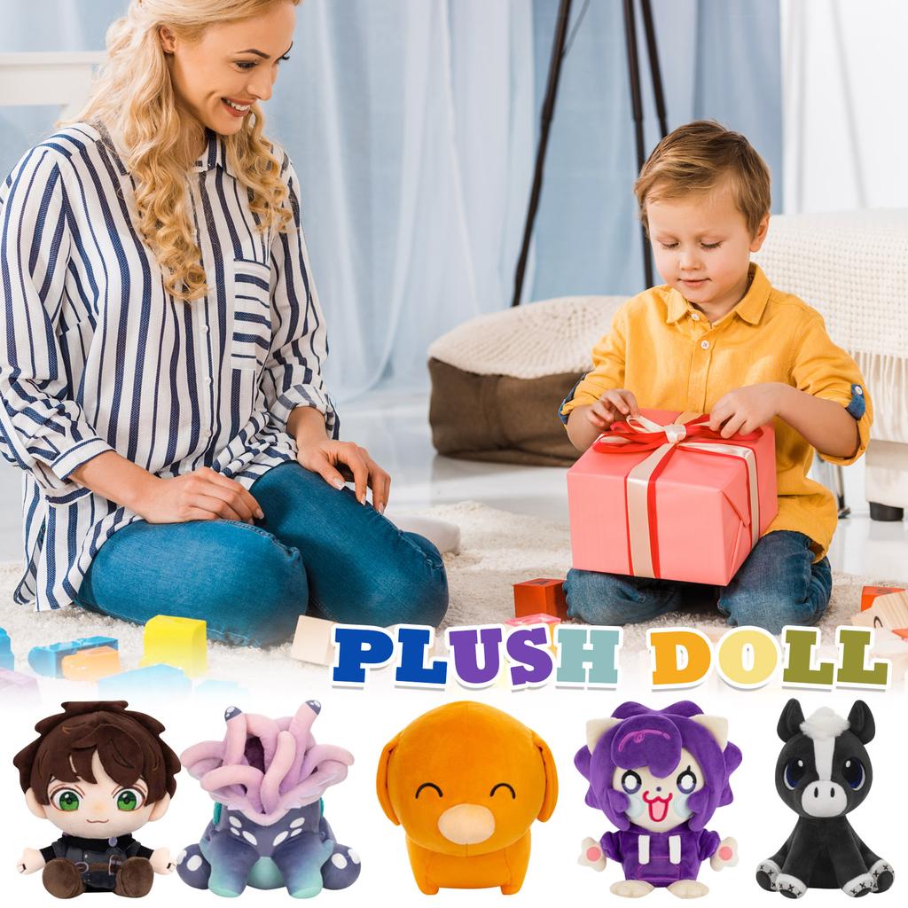 Plush Doll, Toy Gift, Cartoon , Children's Rag Doll, Children's Gift Pillow