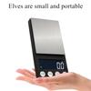 Handheld Digital Scale 500g/0.1g 200g/0.01g Balance Weighing Scale Electronic Kitchen Scale Stainless Steel Tray Jewelry Scale