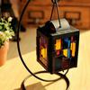 Candlestick Decoration Colored Glass Window Wedding Birthday Candle Holder