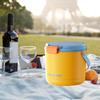 Ice Bucket Container Portable Storage Bin for Restaurant Parties Summer Vacation