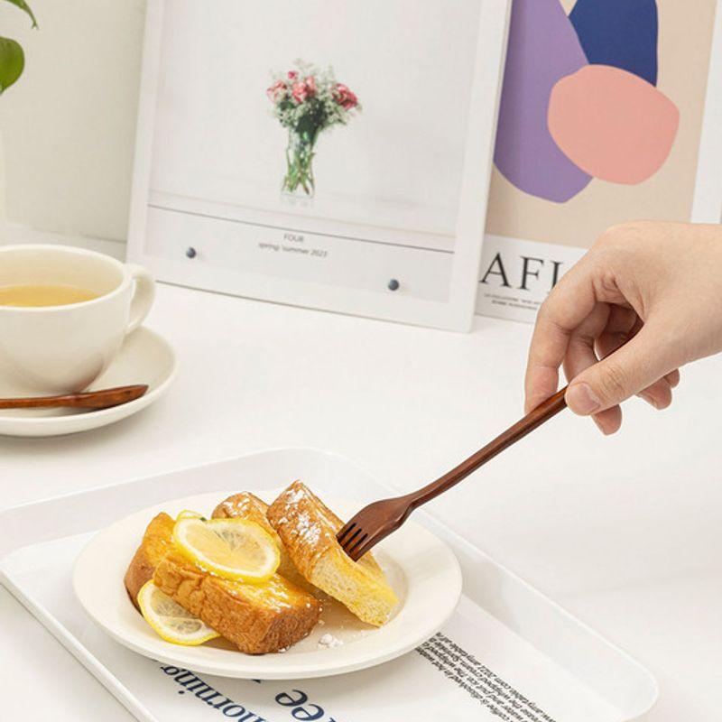 CHER Wood Dessert Fork