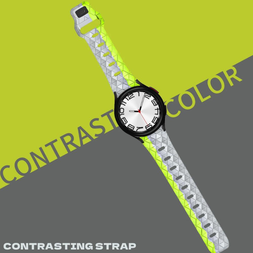 Силиконовый ремешок для Samsung Galaxy Watch 7 6 5 4 40 мм 44 мм 6 4 Classic 43 мм 47 мм Спортивный браслет для Galaxy Watch 5Pro 45 мм Ремешок без зазора