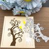 Tree Bird Metal Cutting Dies Stencil for DIY Scrapbooking Photo Album Embossing Paper Cards Crafts Diecuts