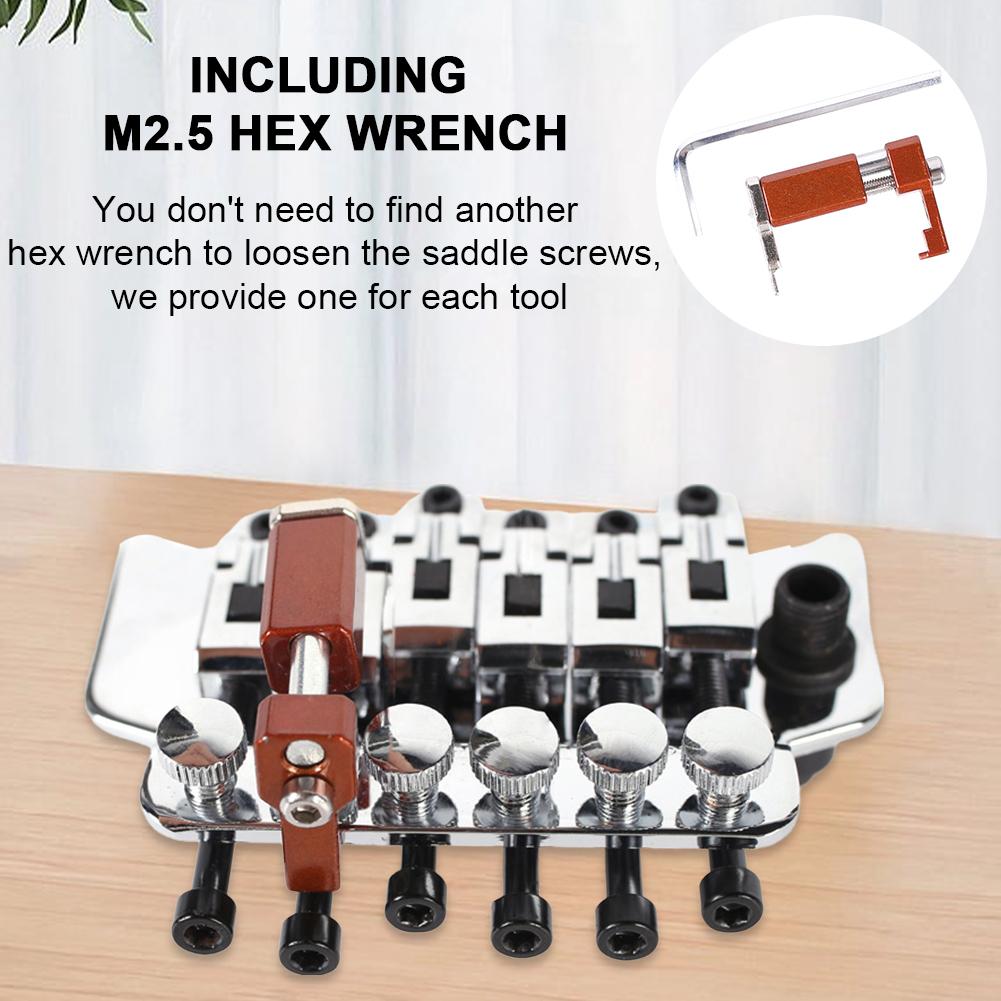 Регулятор интонации, высококачественный гитарный мост, инструмент для интонации Floyd Rose Tremolo, электрогитары