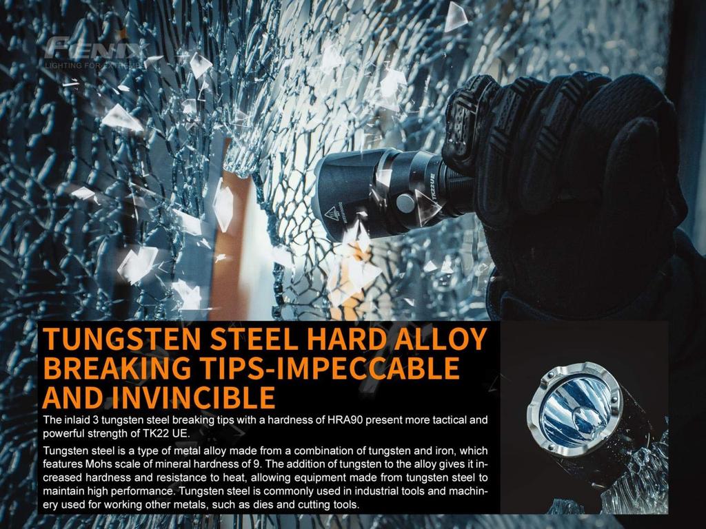 FENIX light тактический фонарь SST40 LED USB перезаряжаемый максимальная яркость 1600 люмен TK22 UE