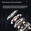 Новая беспроводная Bluetooth-гарнитура с зеркалом, мини-наушники с двумя невидимыми наушниками-вкладышами, с длительным временем ожидания