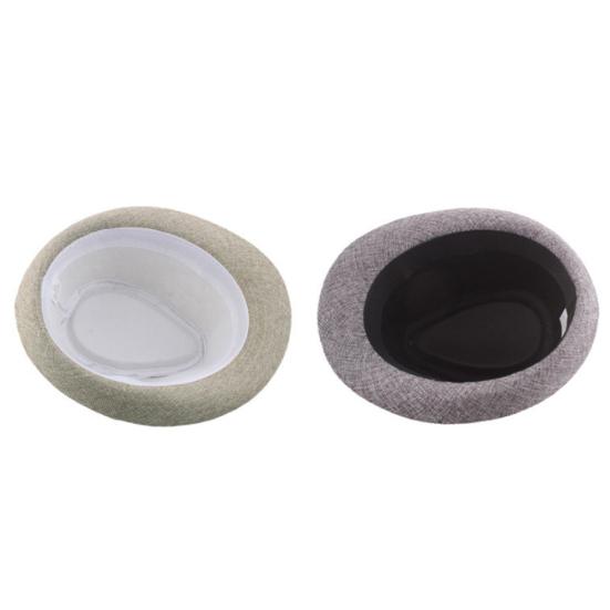 Шляпа Федора с широкими полями, защита от солнца, однотонная панамская кепка-каноте, летняя пляжная шляпа от солнца для отпуска