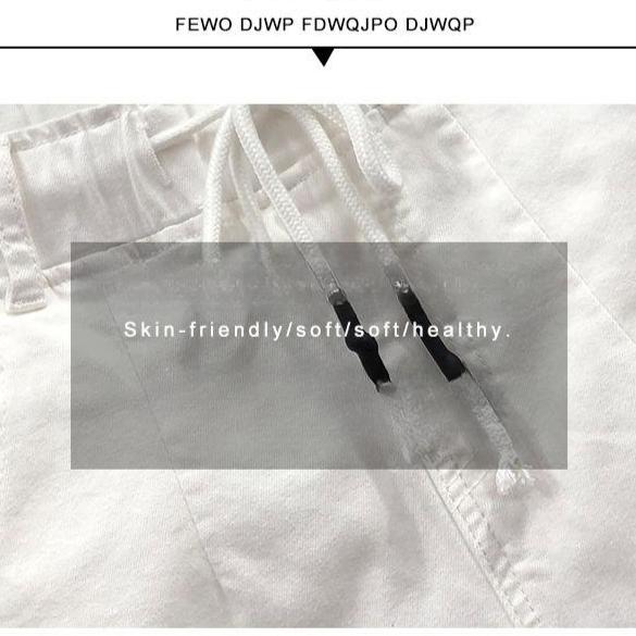 Весна Лето Женские брюки по щиколотку Джинсы с высокой талией Джинсовые брюки-харланы Брюки длиной до щиколотки с завязками на шнурке Повседневные брюки