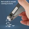 Машинка для стрижки ногтей с острыми краями, эргономичная ручка из нержавеющей стали, профессиональный триммер для ногтей на ногах с защитой от брызг