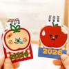 Mini Desktop Calendar Coil Binding Daily Planner Simple 2026 Desk Calendar  Gifts